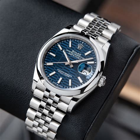 Rolex Datejust 36 blue motif